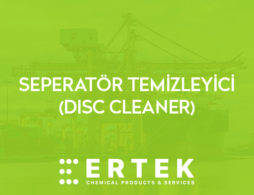 SEPERATÖR TEMİZLEYİCİ (DISC CLEANER)