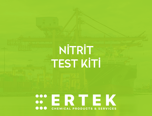 NITRITE TEST KIT  Ertek Chemicals - Marine Chemicals - Ertek